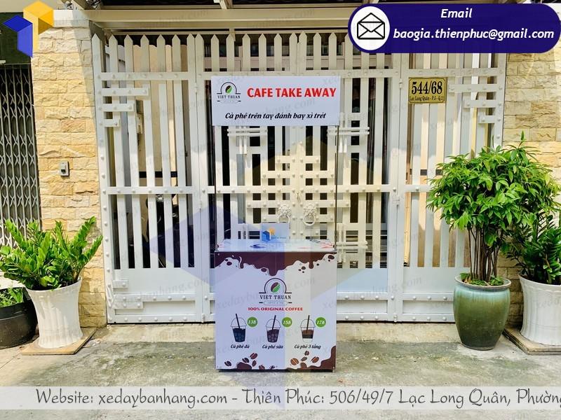 booth bán hàng bằng sắt gấp gọn rẻ